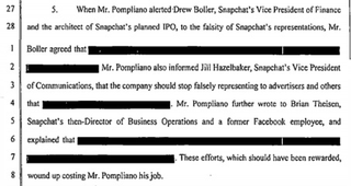 Illustration for article titled Ex-Employee Says Snapchat Fakes Numbers and Wants to Destroy His Reputation